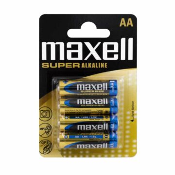 Maxell Super AA Alkáli Elem LR6 Bliszteres (4db)