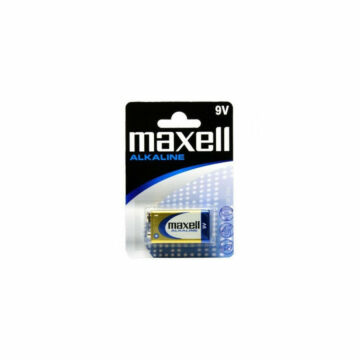 MAXELL Alkaline 6LR61 9V , 1 db. elem