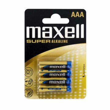 Super Alkáli Maxell AAA LR03 Elem [4 Blister]
