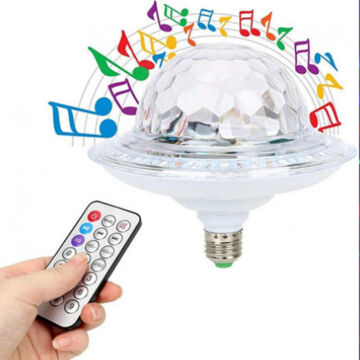 Bluetooth-os E27-es LED UFO party lámpa