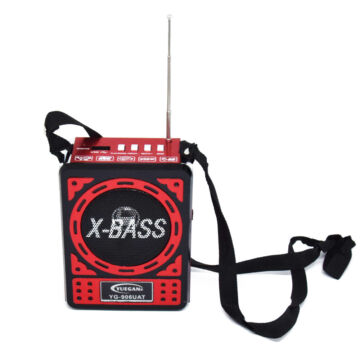 YG906UAT Hordozható Bluetooth hangszóró zenelejátszó és FM rádió