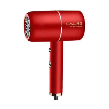 Daling DL-3010 Professzionális Hajszárító 1800 W teljesítménnyel - Piros
