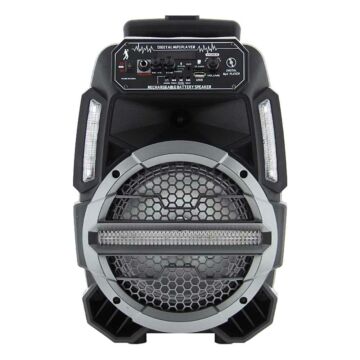 Loudspeaker Bluetooth hordozható multimédia lejátszó karaoke mikrofonnal LT-0828