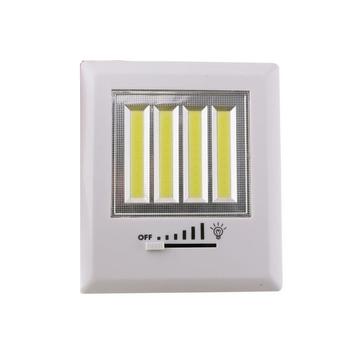 4 COB LED-es Kapcsoló Fényerő Szabályzóval