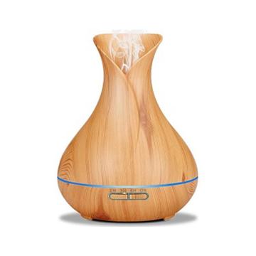 Tulipán Formájú LED Aroma Diffúzor Barna
