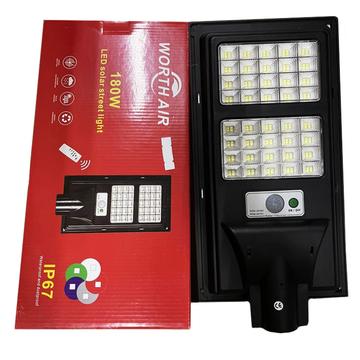 WORTH AIR 180W Napelemes Utcai Lámpa Távirányítóval