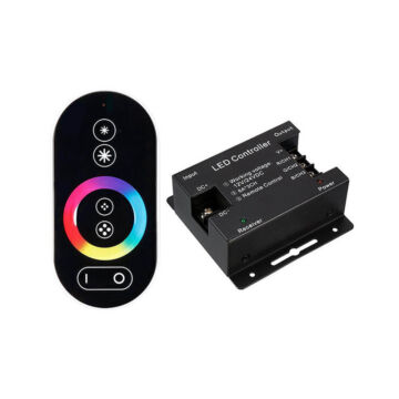 RGB LED szalag vezérlő érintős touch rádiós vezérlés