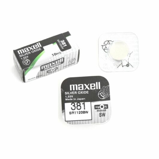 Maxell SR1120SW 1,55V  Ezüst-Oxid gombelem