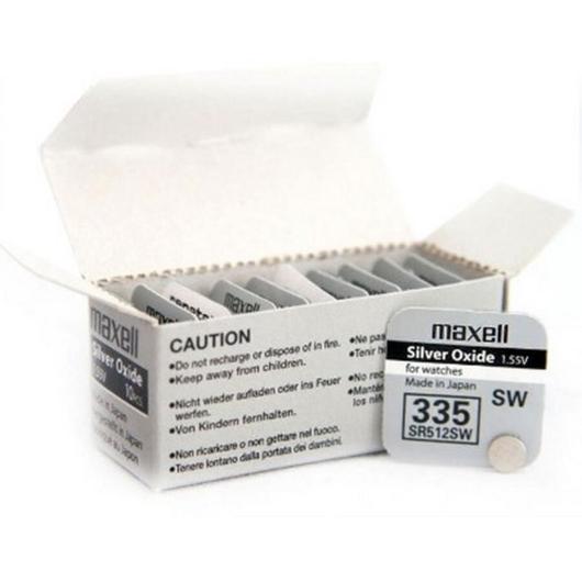 Maxell  SR512SW Ezüst-Oxid Gombelem 1 - db Buborékfóliában