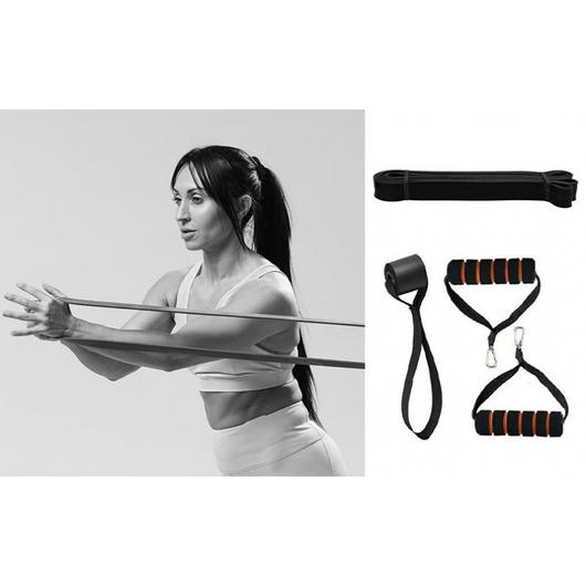 SYOS Prémium Fitness Szett Extra Erős Erősítő gumiszalagokkal - Nagy készlet