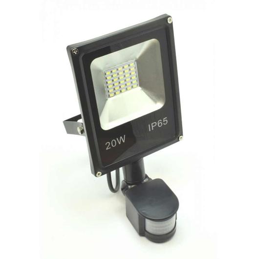 Kültéri mozgásérzkelős LED reflektor 20 W