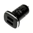 Kép 1/2 - Borofone BZ12 Dupla USB portos autóstöltő 2.1A, fekete