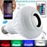 Kép 3/3 - Hangszórós Bluetooth RGB Led izzó E27 távirányítóval