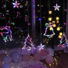 Kép 1/3 - Karácsonyi LED fényfüzér Fenyőfa és Csillag kék