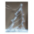 Kép 2/3 - Karácsonyi Fenyőfa ablak dísz Ledes 20CM elemes kék