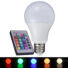 Kép 1/3 - RGB LED Izzó Távirányítóval E27 5W